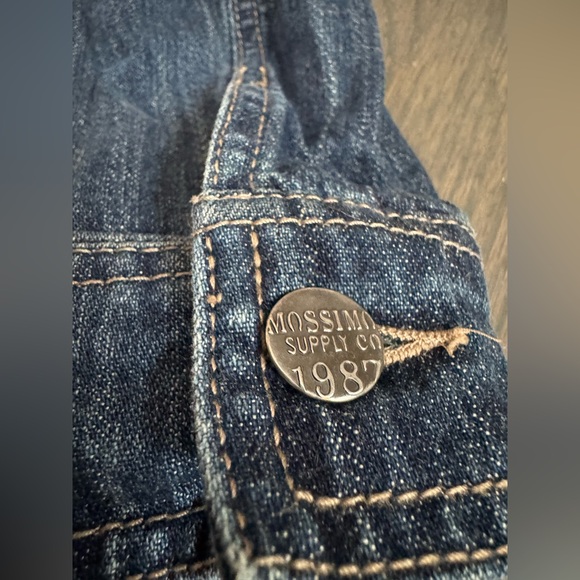 Mossimo Supply Co. Dark Blue Denim Jacket - Picture 6 of 7
